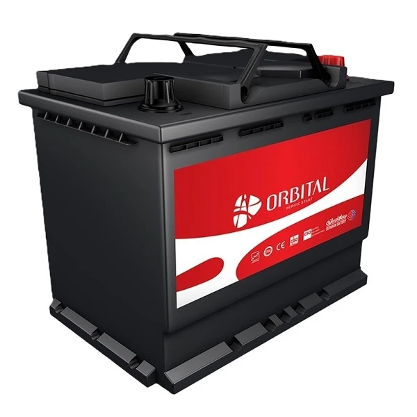 باتری اتمی 12 ولت 100 آمپر خودرو سپاهان باطری مدل اوربیتال وان