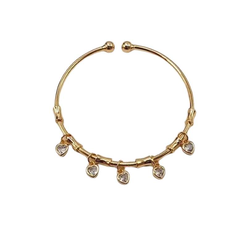 دستبند زنانه وای اس ایکس طرح قلب کد 01 دستبند زنانه وای اس ایکس طرح قلب کد 01