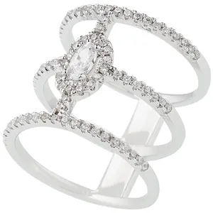 انگشتر زنانه مدل سه رینگ