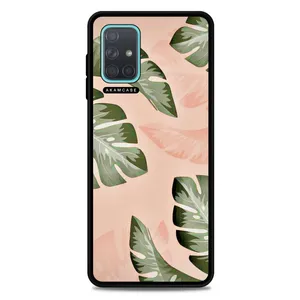 AKAM AMC-WSGA71-LEAVES-27 Cover For Samsung Galaxy A71