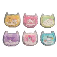 صابون مدل گربه طرح کرومی کد 01 وزن 20 گرم مجموعه 6 عددی