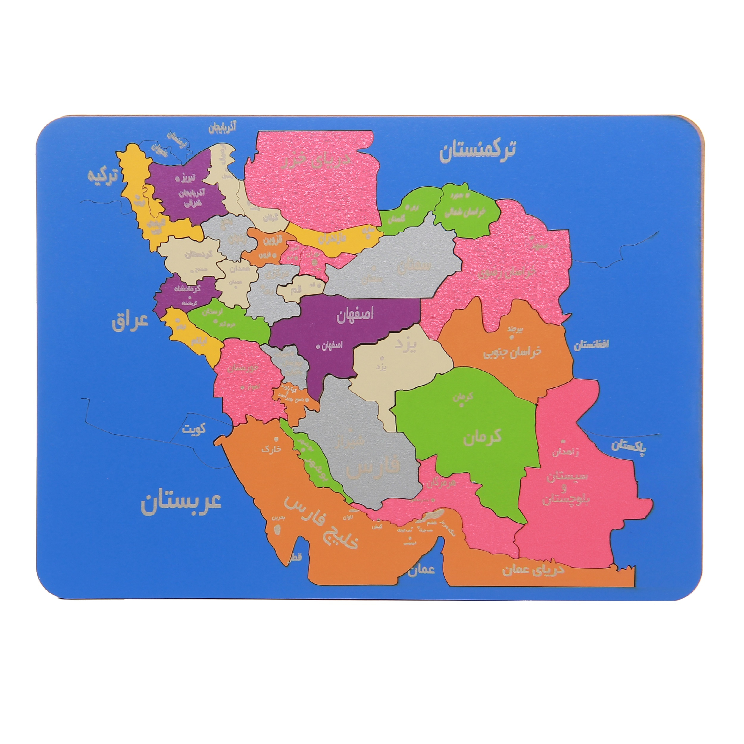 بازی آموزشی مدل نقشه ایران کد F217
