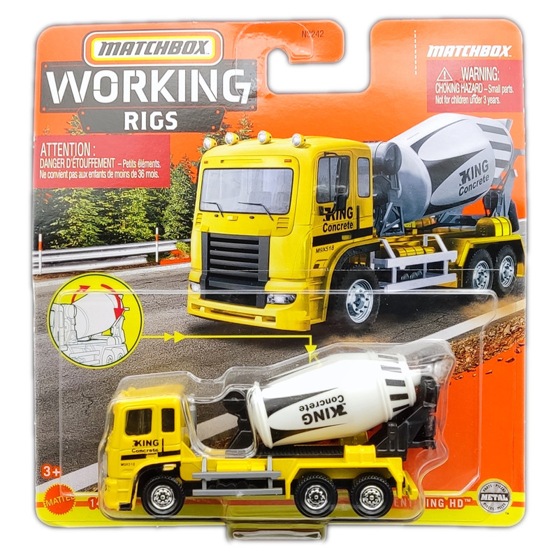 ماکت ماشین مچ باکس مدل CEMENT KING HD