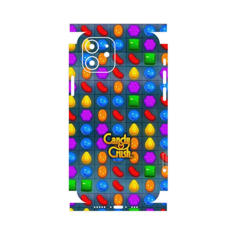 برچسب پوششی ماهوت مدل Candy Crush Game Series-FullSkin مناسب برای گوشی موبایل اپل iPhone 12