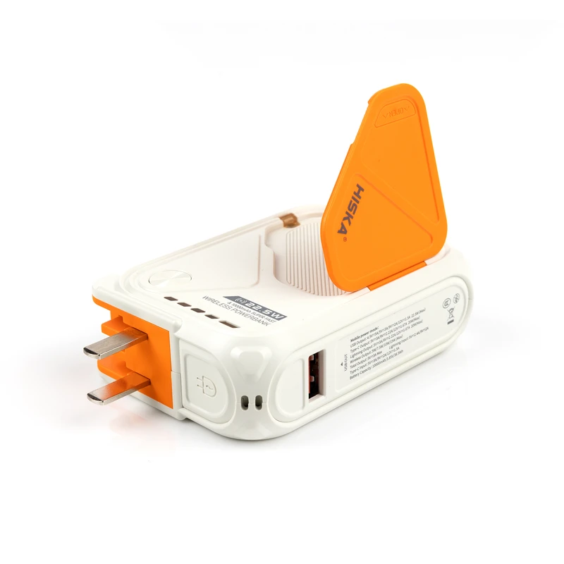 عکس شماره 7 : پاوربانک 20 وات هیسکا مدل hp-123pd ظرفیت 10000 میلی آمپر ساعت