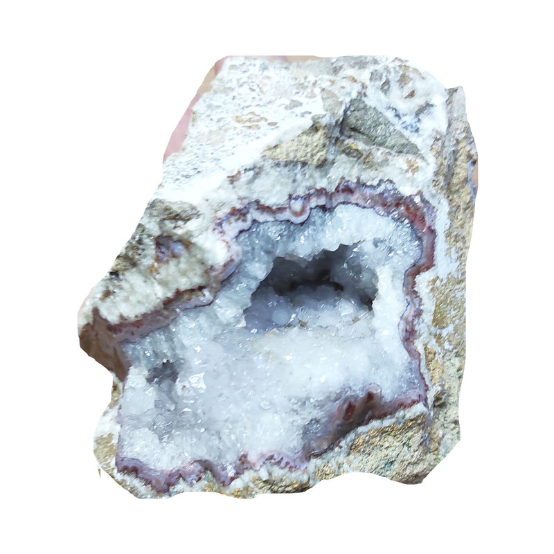 سنگ راف آمیتیست مدل کریستالی کدAA34201
