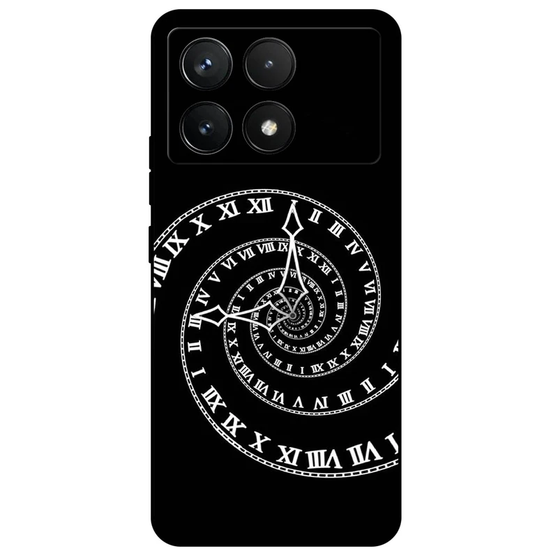 کاور مگافون طرح ساعت مدل 8160 مناسب برای گوشی موبایل شیائومی Poco F6 Pro  