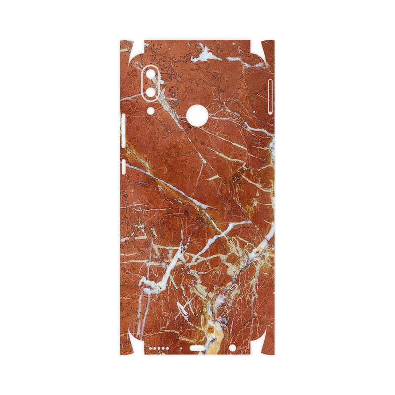 برچسب پوششی ماهوت مدل Red Marble-FullSkin مناسب برای گوشی موبایل هوآوی Nova 3
