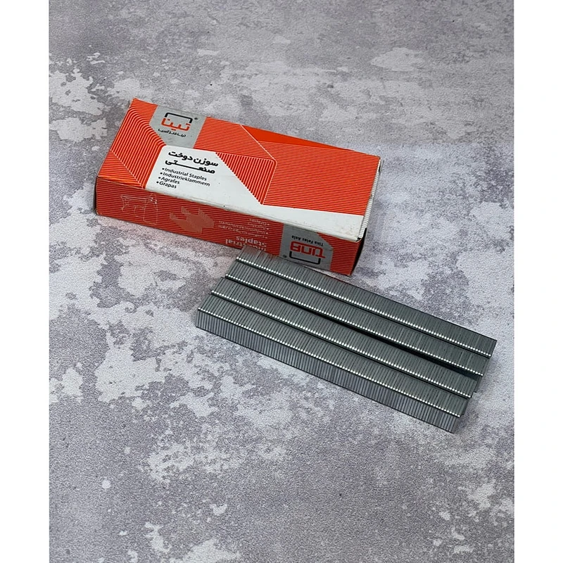 عکس شماره 10 : سوزن منگنه تینا فلز مدل 14010 بسته 2000 عددی