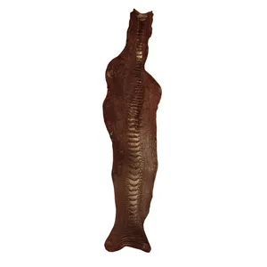 چرم طبیعی مدل ساق شتر مرغ کد OL110