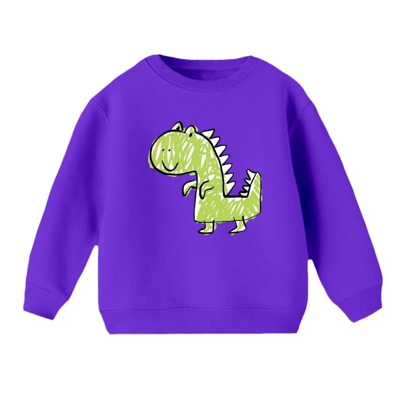 سویشرت بچگانه مدل نقاشی دایناسور 