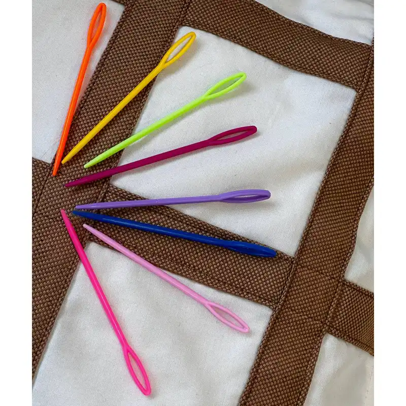 قلاب بافتنی مدل ZHLN-7 به همراه سوزن دوخت کاموا مجموعه 4 عددی