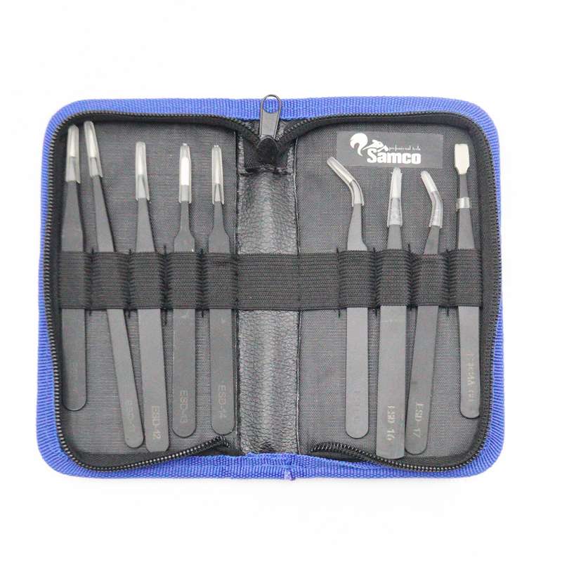 انبر پنس سامکو مدل YP-KIFDAR-ESD10-17 مجموعه 9 عددی