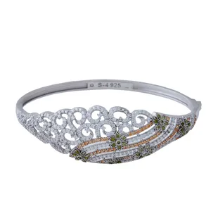    دستبند نقره زنانه بازرگانی میلادی کد DP_257