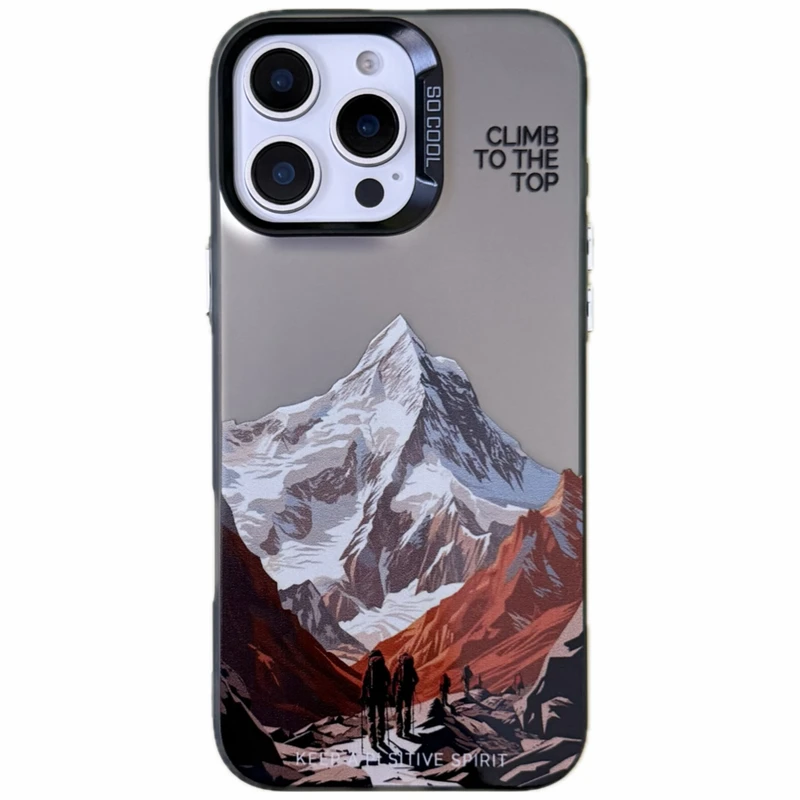 کاور مدل so cool طرح کوهستان مناسب برای گوشی موبایل اپل iphone 13 promax