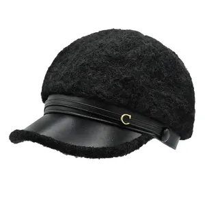 کلاه مدل کاپیتانی تدی نقاب چرم