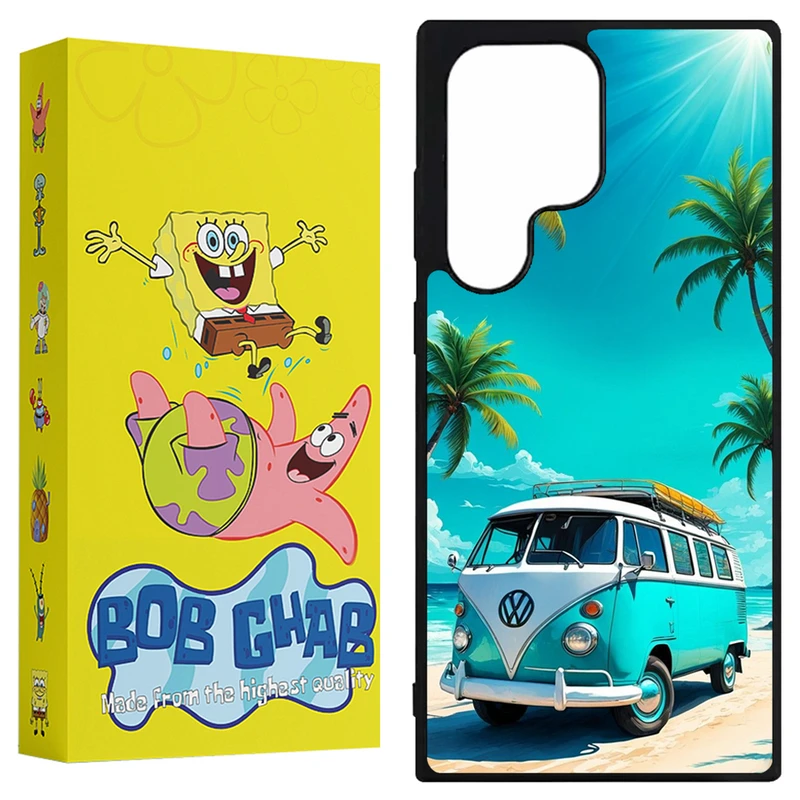 کاور باب قاب طرح ماشین مدل BCPS22U مناسب برای گوشی موبایل سامسونگ Galaxy S22 Ultra 5G