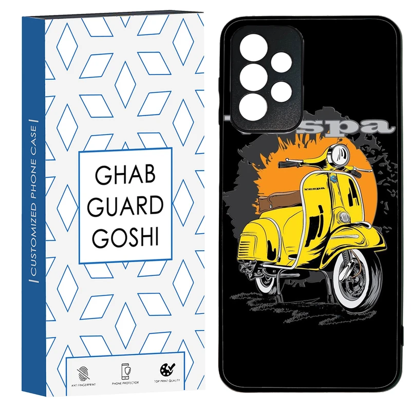 کاور قاب گارد گوشی طرح موتور وسپا کد TPU-161 مناسب برای گوشی موبایل سامسونگ Galaxy A73