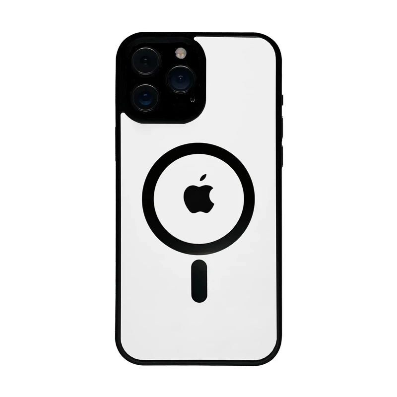 کاور مگ سیف مدل محافظ دوربین دار مناسب برای گوشی موبایل ایفون IPHONE 15 pro max