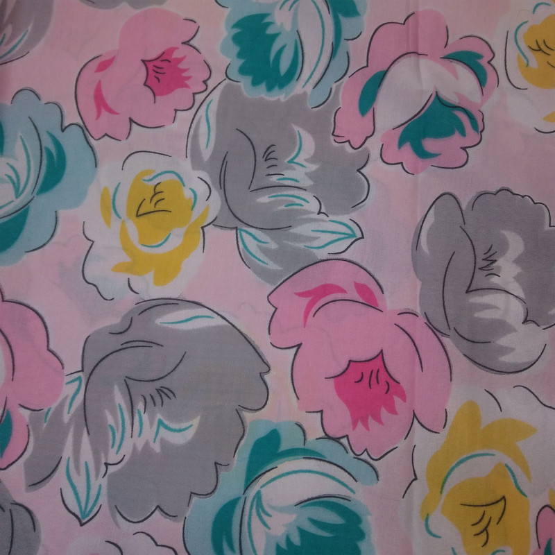 پارچه ملحفه مدل گل کد 58