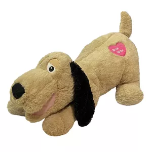 عروسک طرح سگ پاپی مدل XOXO Laying Puppy Dog کد SZ11/862 طول 55 سانتی‌متر