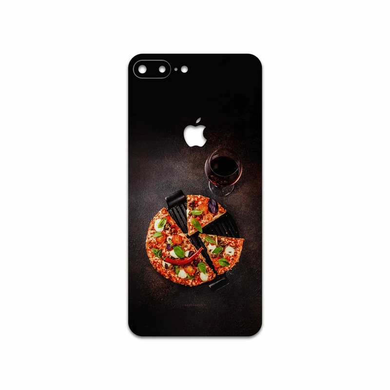 برچسب پوششی ماهوت مدل Pizza مناسب برای گوشی موبایل اپل iPhone 8 Plus