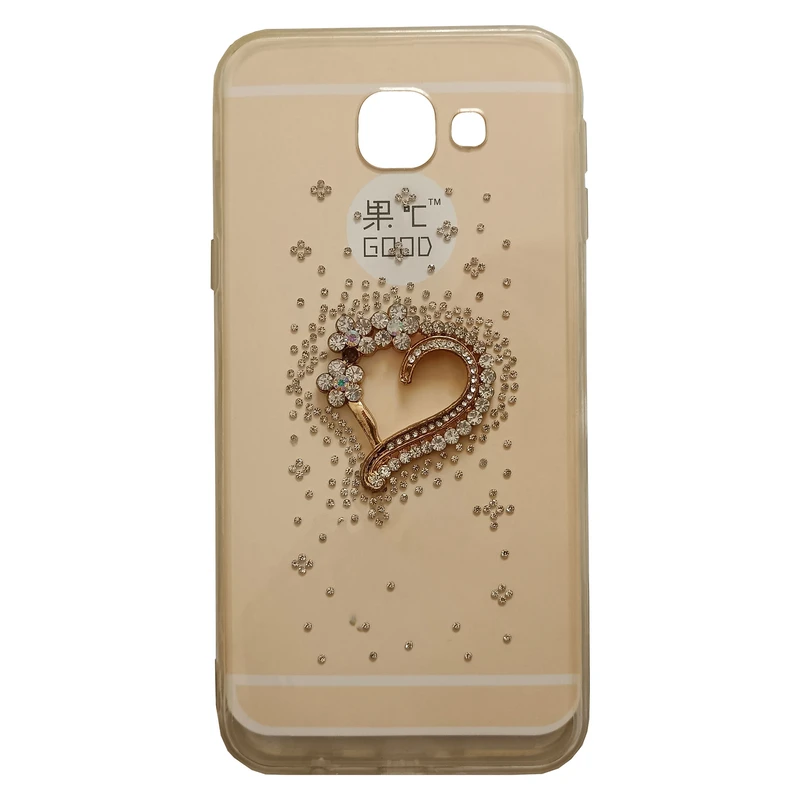 کاور مدل ژله ای کد 2-0 طرح قلب مناسب برای گوشی موبایل سامسونگ Galaxy A810/A8 2016