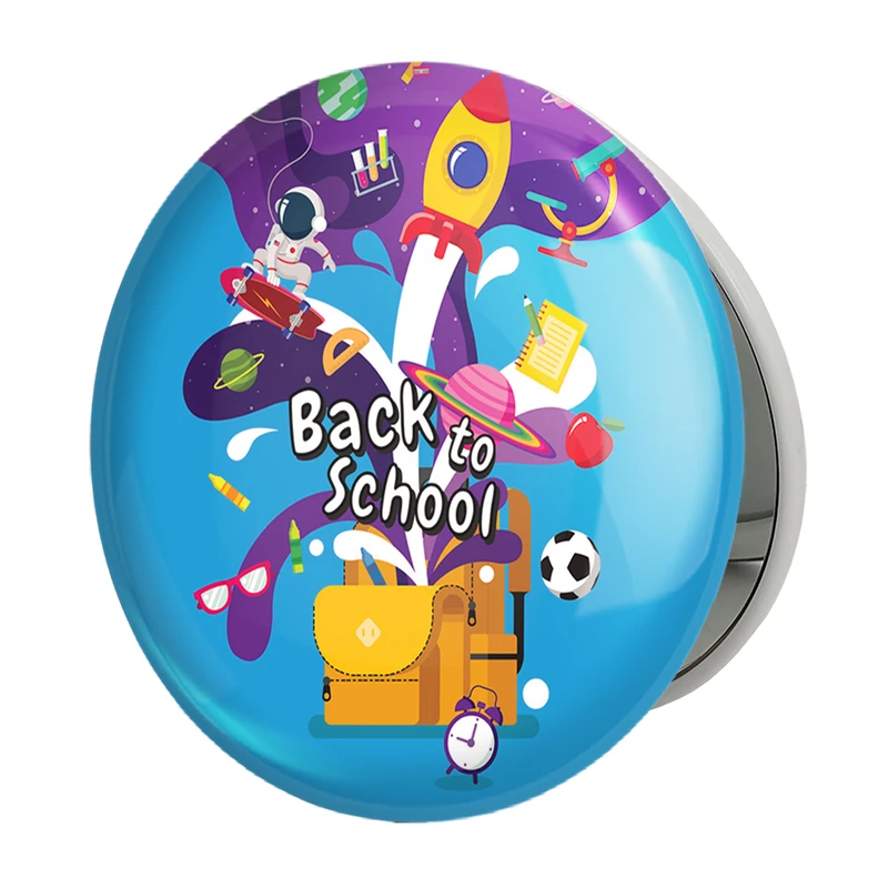 آینه جیبی خندالو طرح بازگشت به مدرسه مدل تاشو کد 30045