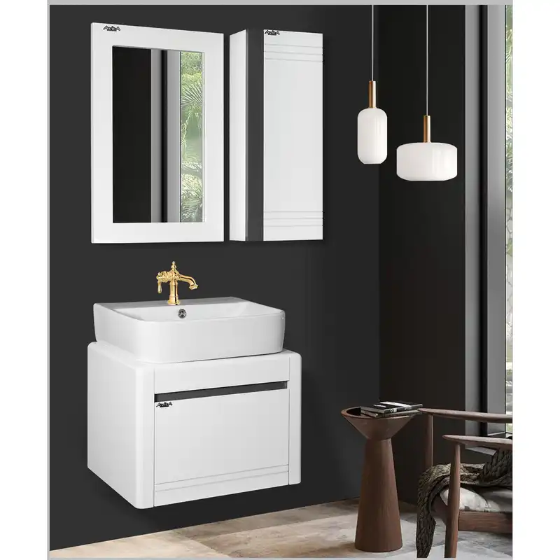 ست کابینت و روشویی آریزو مدل یونیک