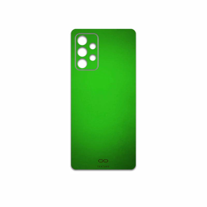 برچسب پوششی ماهوت مدل Metallic-Green مناسب برای گوشی موبایل سامسونگ Galaxy A52 5G