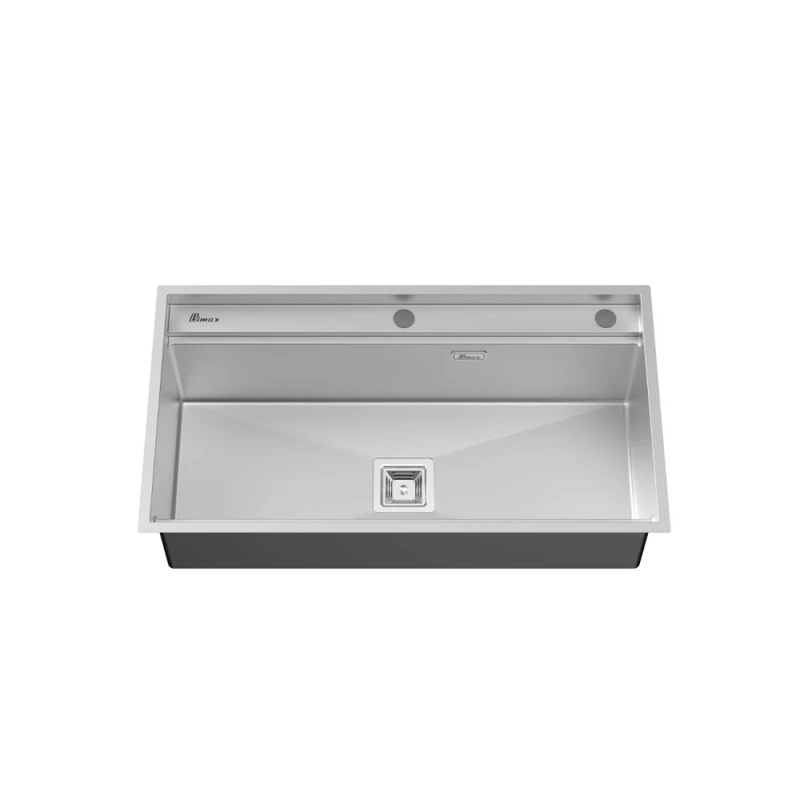 سینک توکار استیل تک لگنه بیمکث مدل E 400 