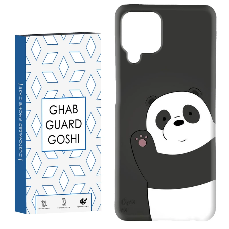 کاور قاب گارد گوشی طرح پاندا کد Dimo-225 مناسب برای گوشی موبایل سامسونگ Galaxy A12 / M12