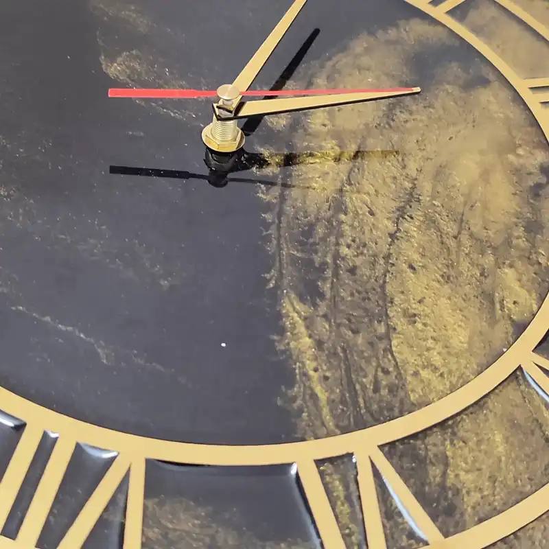 ساعت دیواری رزینی کد 01