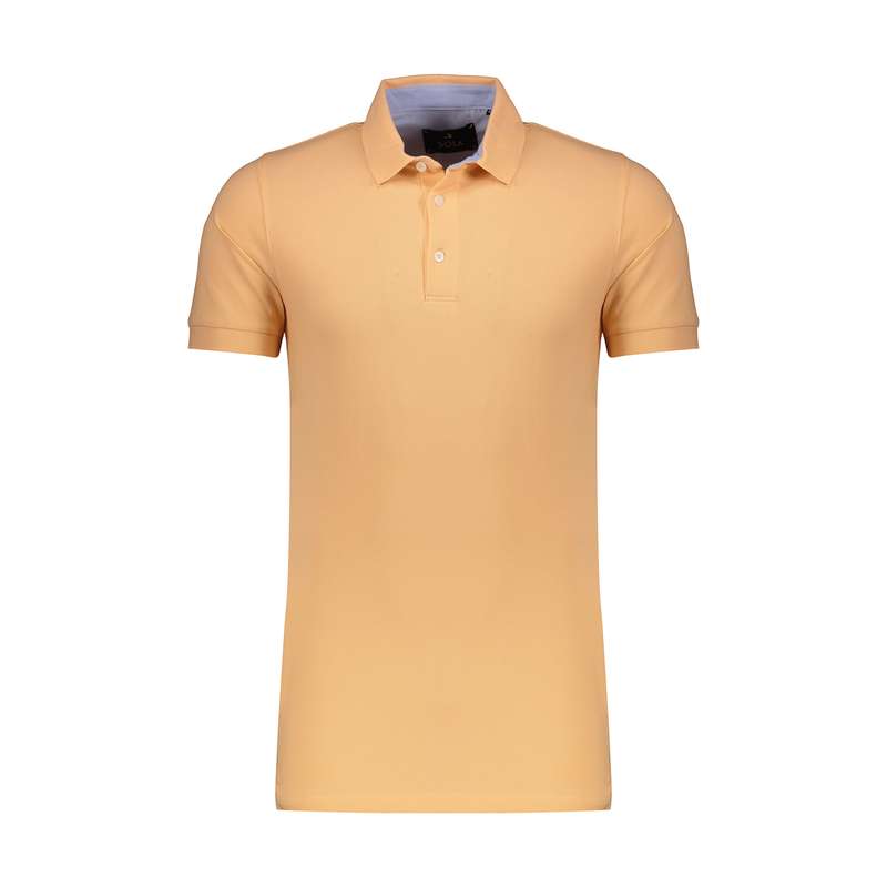 پولوشرت مردانه سولا مدل SM311600012-LIGHT ORANGE