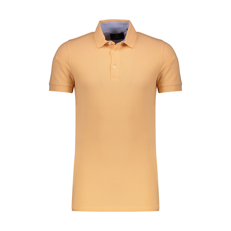 پولوشرت مردانه سولا مدل SM311600012-LIGHT ORANGE