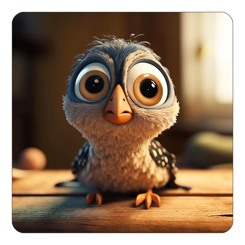 مگنت کاکتی طرح حیوانات کارتونی مدل mp28660