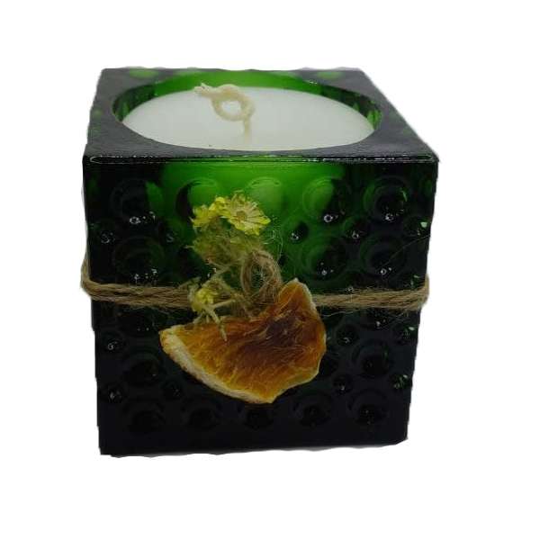 شمع مدل مربعی توپی