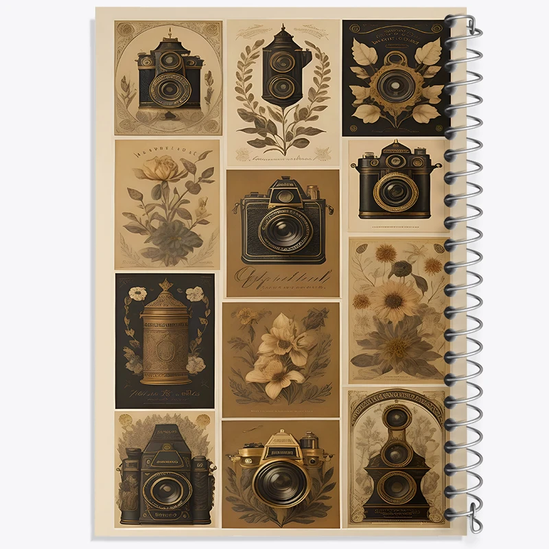 دفتر نقاشی 50 برگ خندالو طرح دوربین عکاسی کد N5615