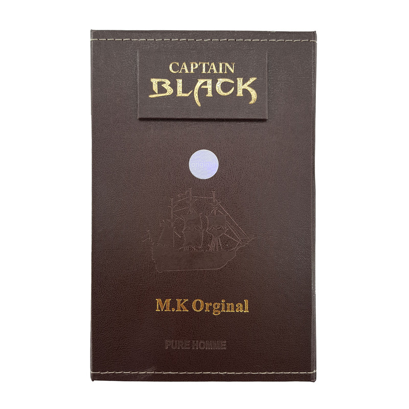 ست ادوپرفیوم مردانه ام کی مدل کاپیتان بلک حجم 100 میلی لیتر