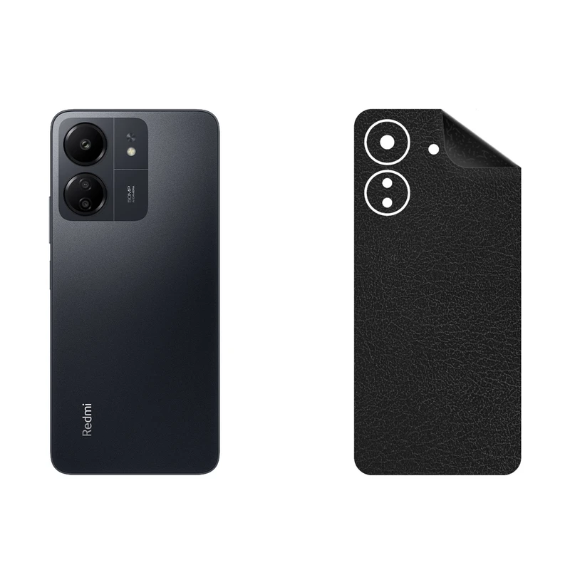 برچسب پوششی بستور طرح چرم مدل GB1-13 مناسب برای گوشی موبایل شیائومی Redmi 13C