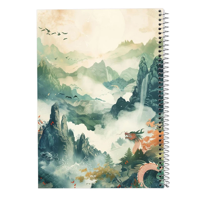 دفتر لیست خرید 50 برگ مدوپد مدل طبیعت کد DF15410