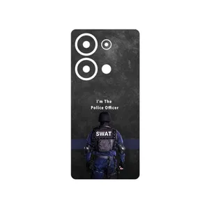MAHOOT Police Officer Cover Sticker for Xiaomi Redmi Note 13 Pro 4G