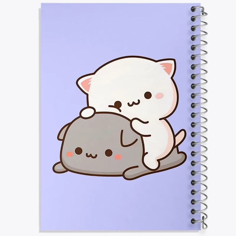 دفتر نقاشی 50 برگ خندالو طرح گربه های کیوت کد N2002