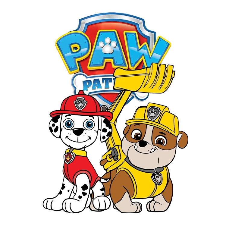 استیکر پارچه و لباس پاد آفرین مدل کارتونی کد S1805