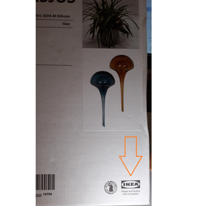 قطره چکان ایکیا مدل DAKSJUS کد 40cl مجموعه 2 عددی