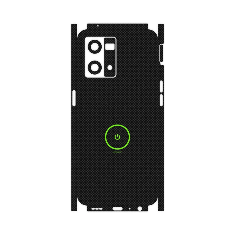 برچسب پوششی ماهوت مدل Minimal Power Button-FullSkin مناسب برای گوشی موبایل اپو Reno 8 4G