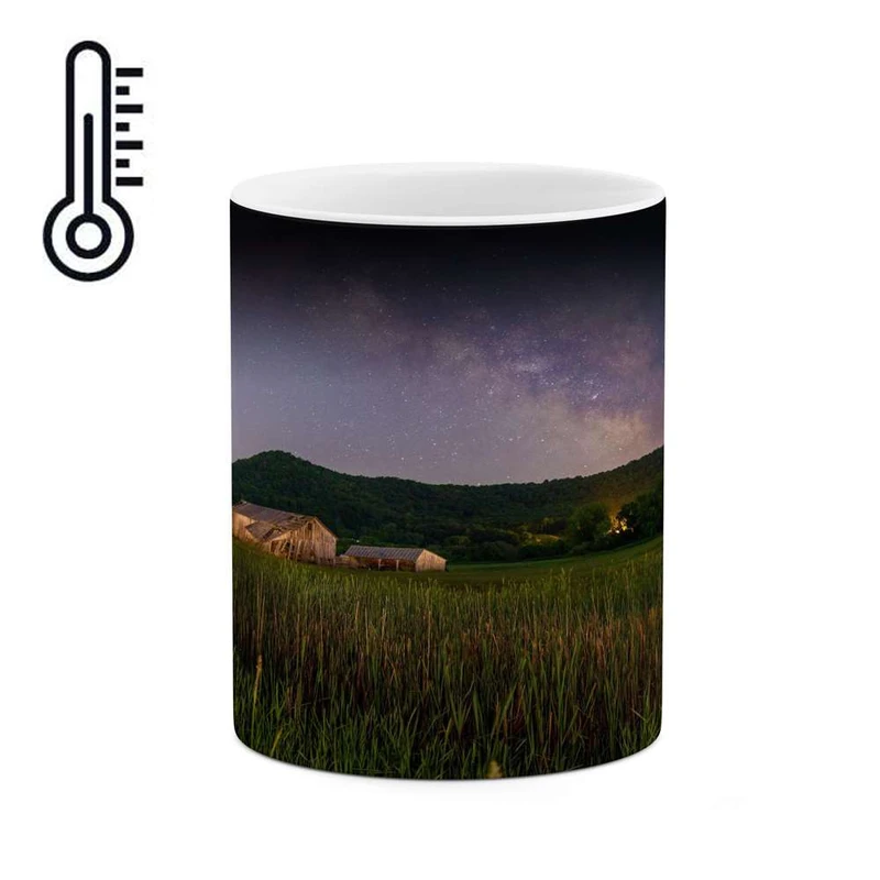 ماگ حرارتی کاکتی مدل منظره کد mgh14299