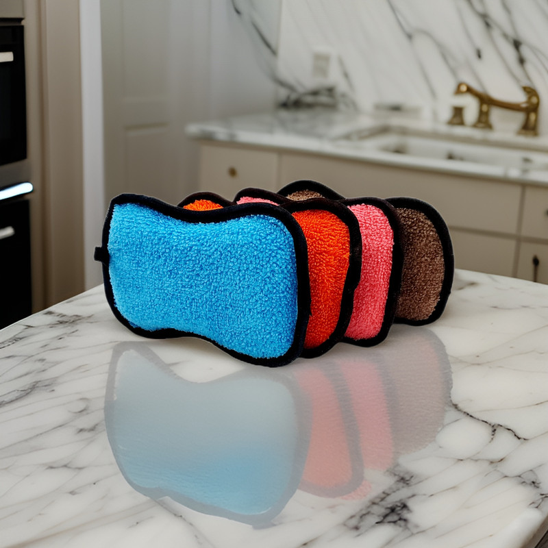 اسکاچ مدل میکروفایبر ابراف کد ABS4 بسته 4 عددی