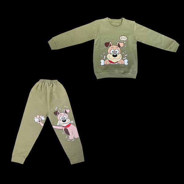 ست سویشرت و شلوار بچگانه مدل Dog