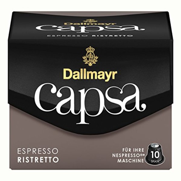 کپسول قهوه اسپرسو ریسترو کاپسا دالمایر بسته 10 عددی